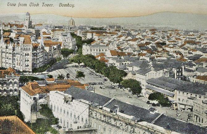  A view of Bombay from the Rajabai Clock Tower