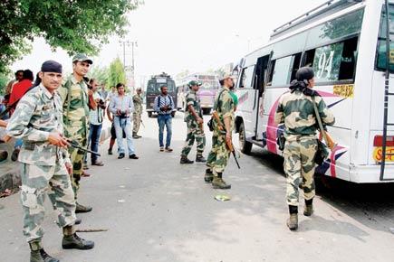Don't use pellet guns, Rajnath Singh tells security forces