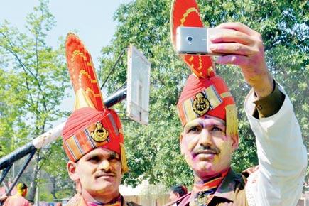 But first, let me take a selfie...