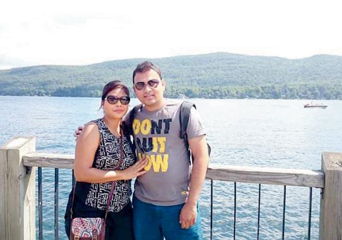 Chandan Gavai died in the accident, while his wife Manisha is in coma with severe burns and head injuries