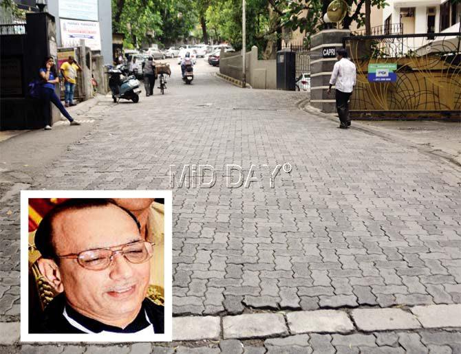 There were hardly any potholes or traffic jams on the chief justice’s route to work. Pic/Bipin Kokate