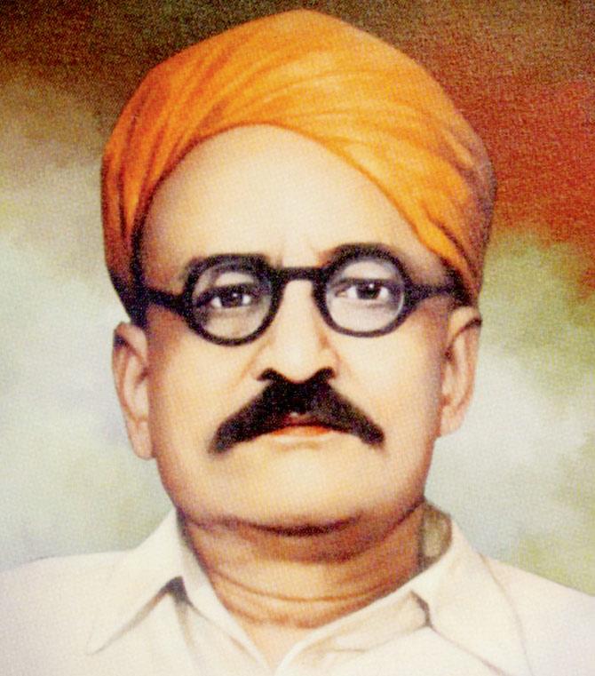 The founder, Haldiram, the only picture available of him is a portrait 