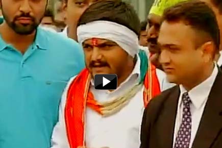 Watch Video: Hardik Patel gets warm welcome after being released from jail