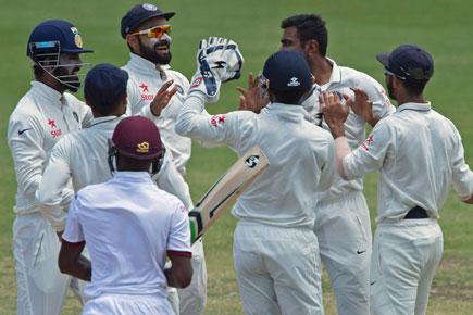 Cricket world congratulates Team India on their win over West Indies in first Test