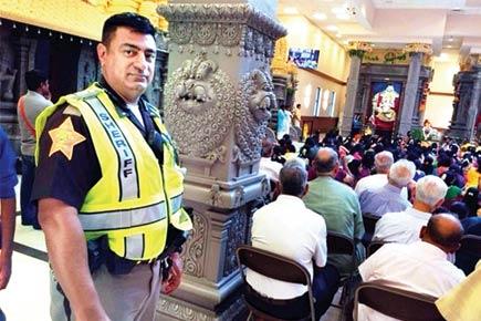 Mumbai-born Javed Khan guards Hindu temple in United States