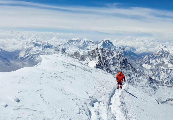 Mt Everest Summit. Pic/Mingma Tenji Sherpa