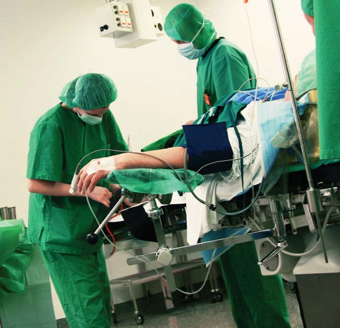 The accused were caught while Brijkishor Sharma was being operated upon for the transplant. Pic for representation/Thinkstock