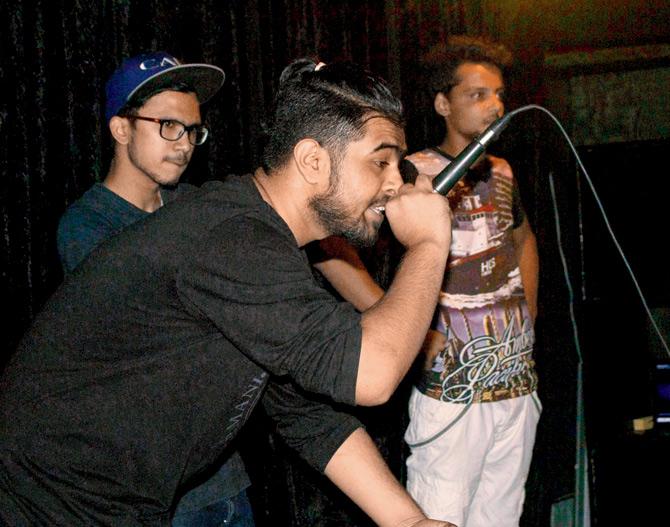 Piku, one of the two finalists of Rap Wars Delhi prelims