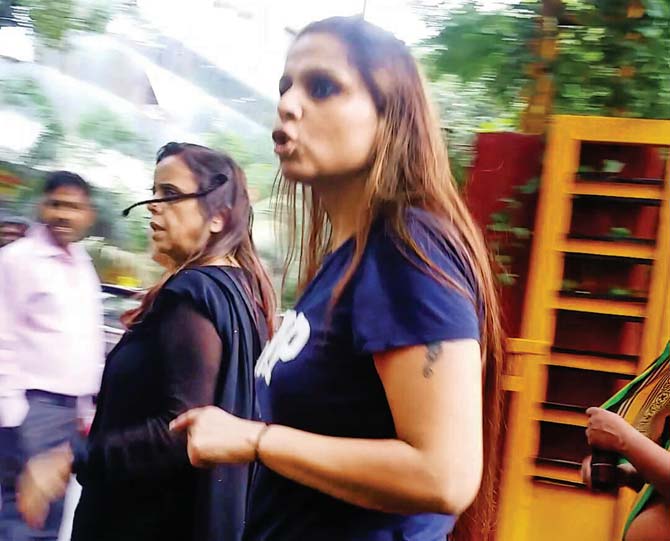 The police arrested Rekha Singh and her daughter Reshma, who allegedly kept the girl and another 10-year-old boy captive as their servants
