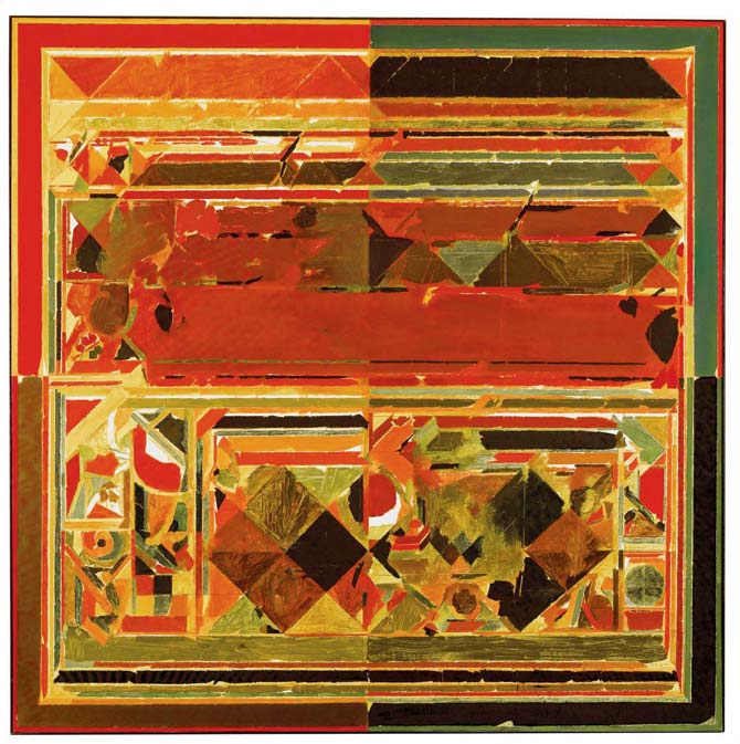 Saurashtra, made by Raza in 1983, sold for  Rs 16.51cr at a Christies auction in 2010, making it the higest-selling work by an Indian artist at that time