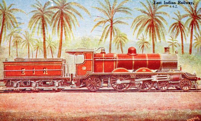 A rare frame of the East Indian Railway