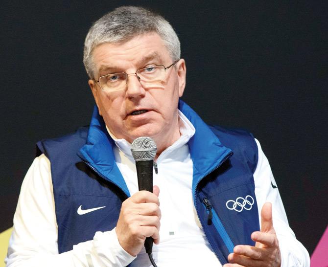 IOC chief Thomas Bach