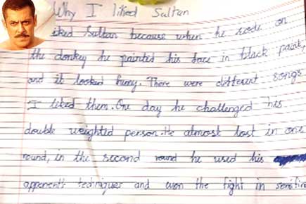 7-year-old girl's fan letter to Salman 'Sultan' Khan is super sweet