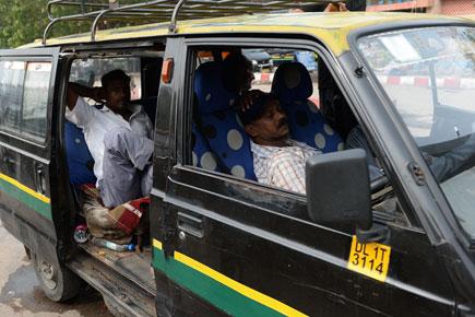 Auto-rickshaw, taxi drivers strike against app-based cabs