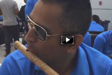 Watch Video: Check out 'multi-talented' MS Dhoni playing the flute!
