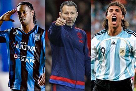 Yeah! Legends Giggs, Ronaldinho and Crespo sign up for Premier Futsal
