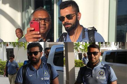 Virat Kohli and Co arrive in Antigua for first Test against Windies