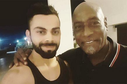 Virat Kohli's selfie with 'greatest ever' Sir Viv Richards