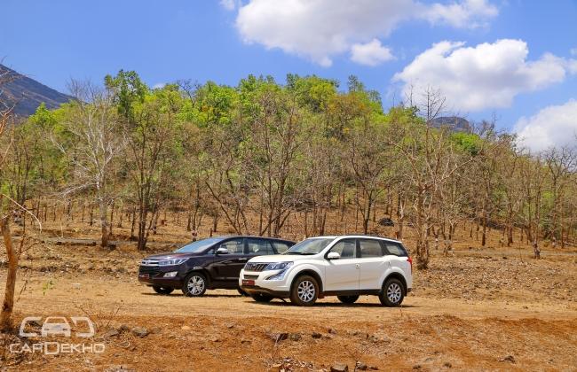 Mahindra XUV500 Automatic vs Toyota Innova Crysta Automatic: Comparison Review