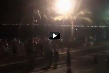 Watch Video: Panic in Nice during truck attack 