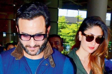 Saif Ali Khan and Kareena Kapoor Khan return to Mumbai from London holiday