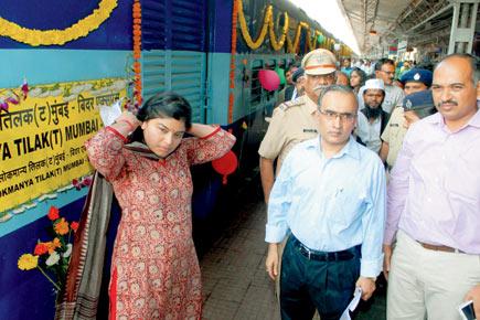 'Special train' for BJP MP Poonam Mahajan