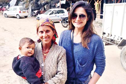 Spotted: Zareen Khan holidaying in Manali