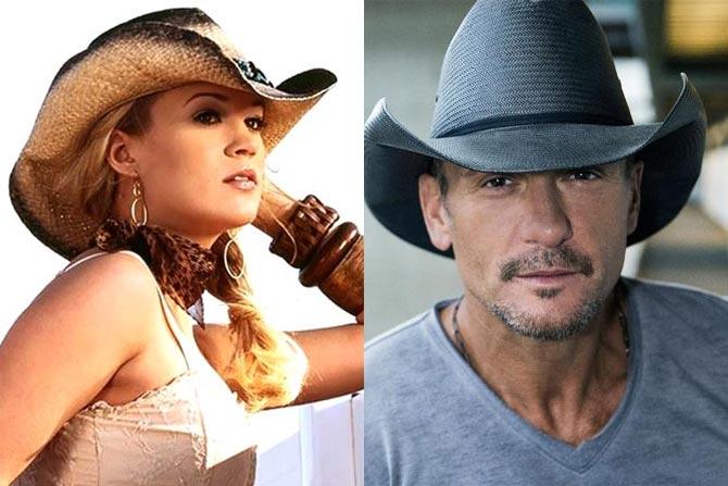 Carrie Underwood and Tim McGraw