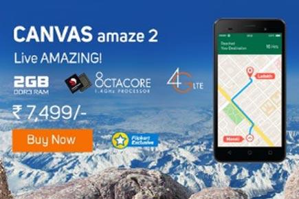 Technology: Micromax launches Canvas Amaze 2 for Rs 7,499