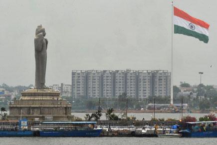 Fly so high! Hyderabad unfurls India's largest flag