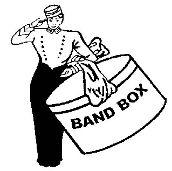 The Band Box mascot