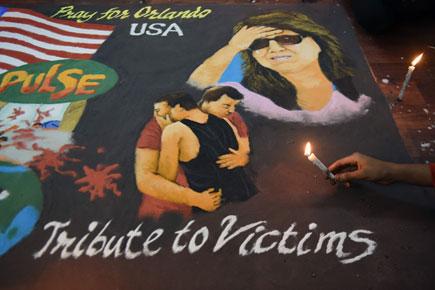 Mumbai students pay homage to Orlando killings through rangoli