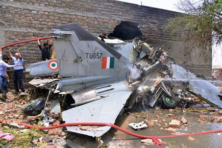 MiG-27 crashes in Jodhpur, pilot ejects safely