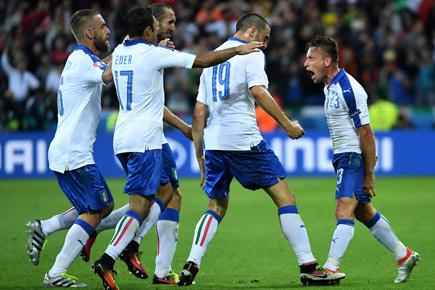 Euro 2016: Italy overpower insipid Belgium 2-0