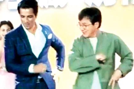 Jackie Chan matches my steps with Sonu Sood