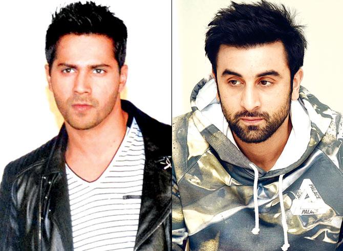 Varun Dhawan and Ranbir Kapoor