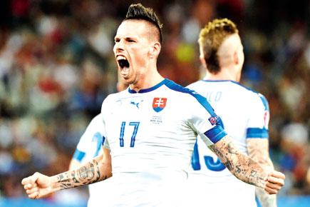 Euro 2016: Slovakia proud and happy, says Hamsik after win over Russia