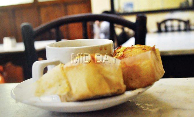 Tea and snacks at B Merwan. FILE PIC