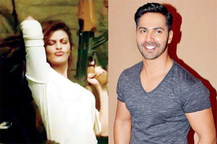 Varun Dhawan defends Jacqueline's outfit in 'Dishoom' song