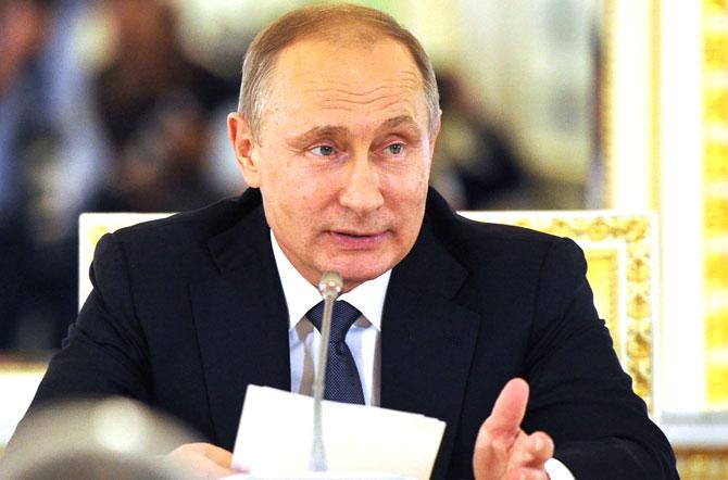 Russian President Vladimir Putin. Pic/AFP