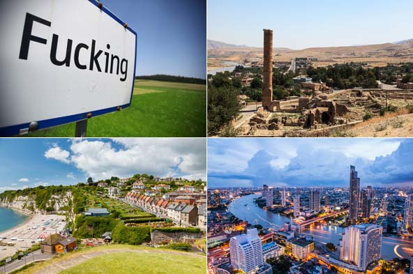 F**king, Rape, Condom! 10 places that have weird, unusual names