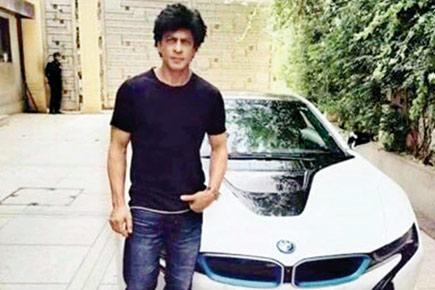 Lucky number seven! Shah Rukh Khan buys a fancy new car