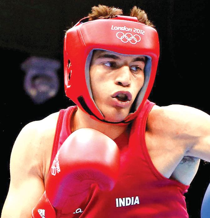 Indian boxer Sumit Sangwan