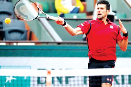 French Open: Rain shelters struggling Novak Djokovic during last-16