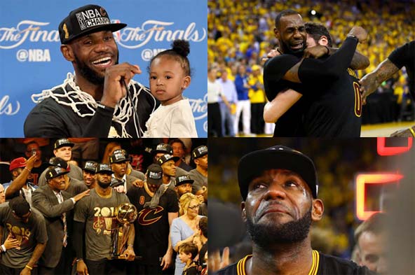 2016 NBA Finals: Some amazing numbers and overwhelming images of 'King' LeBron James