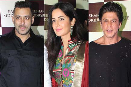 SRK, Salman Khan, Katrina Kaif attend Baba Siddique's iftar bash