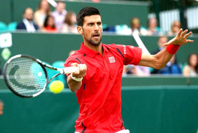 Novak Djokovic. Pic/AFP