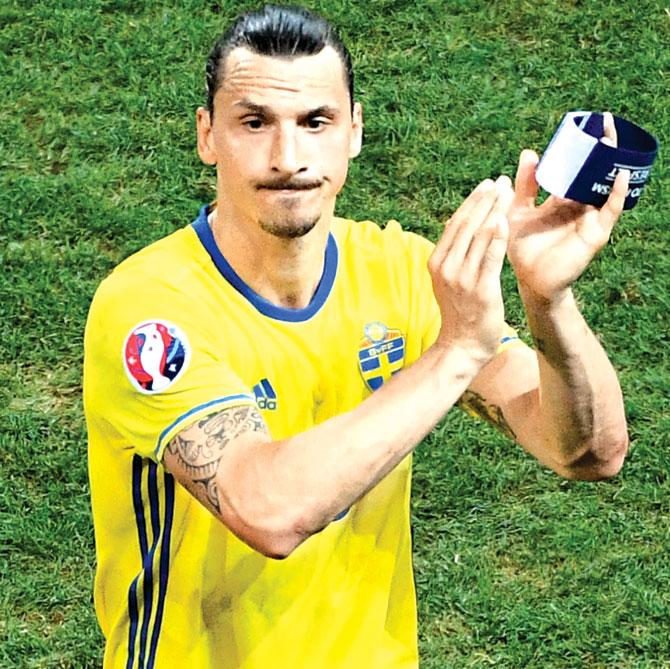 Sweden forward Zlatan Ibrahimovic