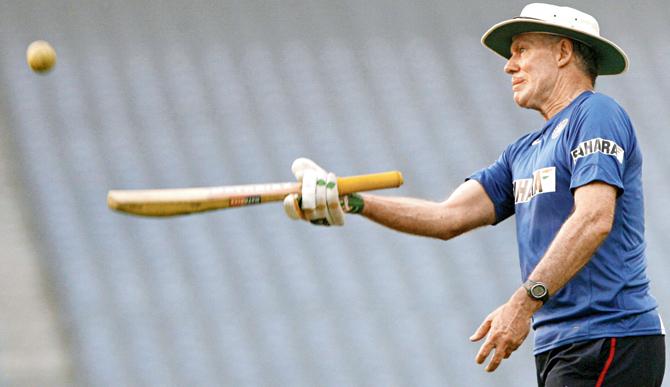 Greg Chappell. Pic/AFP