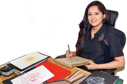 Shatrughan Sinha's daughter-in-law takes on an art challenge